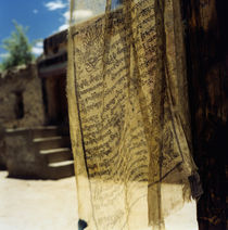 Gebetsfahne Ladakh by Nils Volkmer