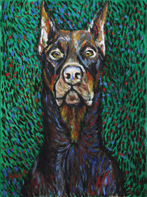 Vincent van Dog The Doberman by Robert Günther