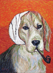 Vincent van Dog The Beagle by Robert Günther