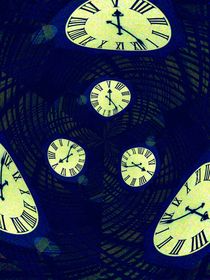 Clock ´Time to Run´ von Michael Beilicke