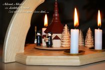 Advent, Advent, ein Lichtlein brennt. von Juana Kreßner
