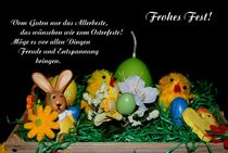 Frohe Ostern! von Juana Kreßner