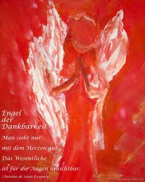 Engel der Dankbarkeit  (Dezember 2011) by Susanne © Blauth