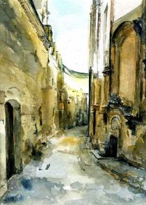 Straße in Mdina, Malta by Matthias Kriesel