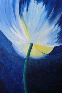 Blue Flower by Erika Buresch