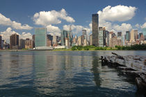 Skyline von New York City mit UN-Gebäude by Doris Krüger