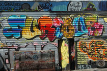 New York City - Graffiti 'Furious' by Doris Krüger