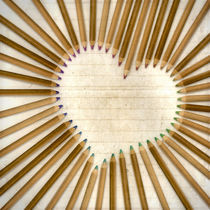 Pencil-Heart von Michael S. Schwarzer