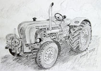 Oldtimer Trecker - old tractor by ropo13