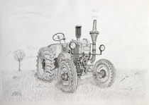 Oldtimer Trecker - old tractor von ropo13