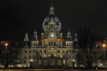 Rathaus Nacht von Oliver Gräfe