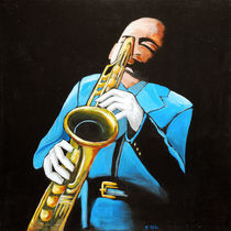 der Saxophonist von Karin Stein