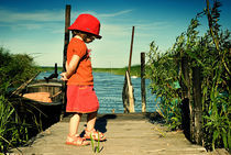 girl by the sea von Katarzyna Körner