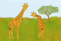 Giraffen von Andrea Meyer