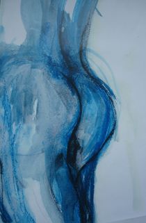 Popo in blau by Marion Gaber