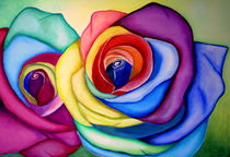 abstrakte Rosen von ERIKA FUSS