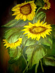 Sonnenblumen by ERIKA FUSS