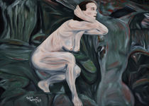 Katarina Witt oil painting 2007 von Falko Follert