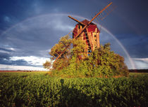 Zerfallene Windmühle bei Köselitz by Sebastian Kaps