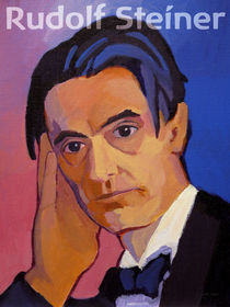 Rudolf Steiner Poster von planetensiegel