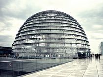 Kuppel vom deutschen Bundestag von Kirsten Hagedorn