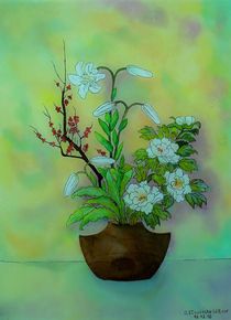 Japanische Blume von G.Elisabeth Willner