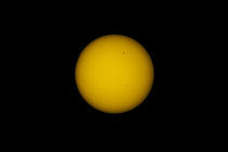 Sonne mit Sonnenflecken - Sun Spots  von monarch