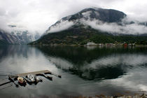 Norwegen - tiefe Wolken im Fjord by magdeburgerin