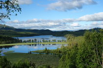 Norwegen - Blick aus dem Fenster in der Telemark von magdeburgerin