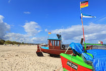 Ostseestrand bei Ahlbeck - Baltic beach in Ahlbeck von Thomas Klee