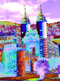 Farbenfrohes Heidelberg von Gabi Kaula