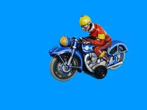 Retro Biker von wolfpeter