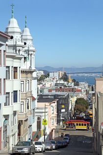 Cable Car in der Mason Street by Rainer Grosskopf