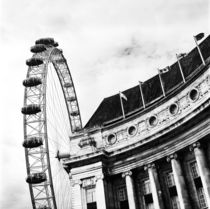 Ansichtssache: couny hall vs. london eye von miekephotographie