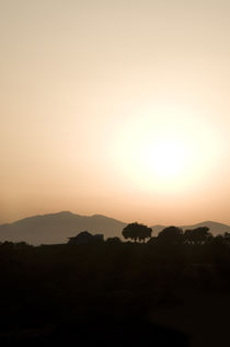 Pastel Sunset by Len Bage