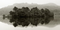 Mist over Rydal Water, Cumbria, England. von Craig Joiner