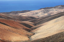 Badlands im Süden von Fuerteventura von Frank Rother