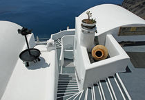 Santorini, Architektur in Firostefani von Frank Rother