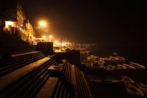 Ghats, Varanasi, Benares, Uttar Pradesh, India by Soumen Nath