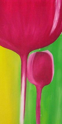 'cutout of tulips for kathrin' by Katja Finke