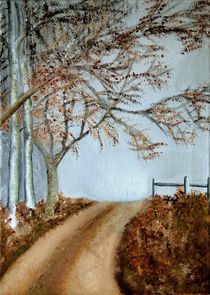 Winter lane von Wendy Mitchell