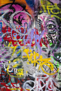 Graffiti Abstract II by Mike Greenslade