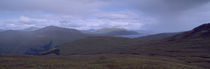 Cloudy Sky Over Hills, Blackwater Reservoir, Scotland, United Kingdom von Panoramic Images