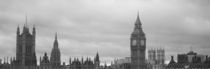 Buildings in a city, Big Ben, Houses Of Parliament, Westminster, London, England von Panoramic Images