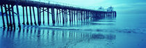 Pier at sunset, Malibu Pier, Malibu, Los Angeles County, California, USA von Panoramic Images