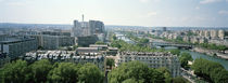 High angle view of a cityscape viewed from the Eiffel Tower, Paris, France von Panoramic Images