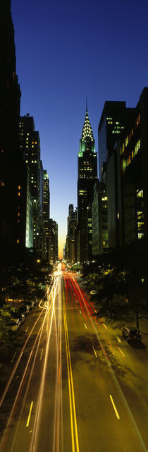 Panorama Print - Lexington Avenue NYC, New York City, New York State, USA, von Panoramic Images