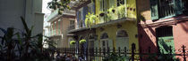 Buildings along the alley, Pirates Alley, New Orleans, Louisiana, USA von Panoramic Images