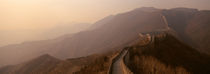 High angle view of the Great Wall Of China, Mutianyu, China von Panoramic Images