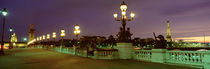 Alexander III Bridge, Paris, France by Panoramic Images